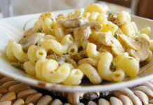 Kremalı mantarlı makarna tarifi